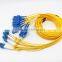 LCUPC-SCAPC LC/APC SM 8fibers 2.0mm Ribbon patch cord