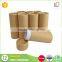  China manufacturers high end hot stamping black round tube box with lids