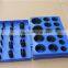 Blue color o ring kit passenger bus giant o-ring kit box for Higer Kinglong