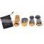 Portable 0.65X Wide-angle Lens+Fisheye+Macro+CPL 4-in-1 Camera Lens Set For Mobilephones Tablets Notebook