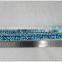 Hot sale new design promotional tweed lace with zipper