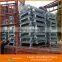 Aceally warehouse pallet heavy quality stainless steel wire nestable storage cage for sale