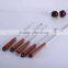 High Quality Wooden Handle HB-69015 Bbq Grill Tool Set Stainless Steel BBQ Tool Set Hot Sale 4 Pieces BBQ Tool Set Grill