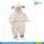 Pure color baby cotton romper designs boutique girl clothing newborn baby clothing