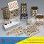 Cast bronze bushing with graphite plug full brass JDB Bush,JDB-2 JDB-2 All sizes of copper bushing