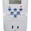 Grow light controller US EU UK AU NZ plug socket 7-day weekly grounded digital automatic switch timer for hydroponic greenhouse