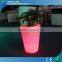 Outer Drain Away Water RGB Static Color Waterproof LED Light Flower Pot