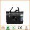 Custom Rhinestone Initial Tote Bag Green