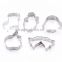 New Stainless Steel Christmas Sock Cookie Cutter Biscuit Chocolate Cookie Fondant Cake Mold Baking Tools
