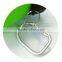 Hot selling silicone traveling metal hook collapsible water bottle
