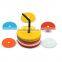 soccer training equipment practice disc mark