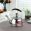 Lihong Factory stainless steel 5/6/7Liter whistling kettle industrial cooking kettle