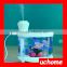 UCHOME Ultrasonic Air Purifier Mini USB Electric Fish Tank LED Light Humidifier for Household Use
