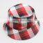 various of high quality europestyle checked bucket hat
