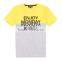 2016 New Model Men's T-Shirt Short Sleeve T Shirt 95 Cotton /5 Elastane T-Shirt