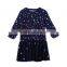 Beautiful Model Midnight Star Kid Frocks Designs Dress Gril Dresses HSD5587