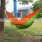 2016 hot sale outdoor camping hammock with polyester tree straps travel camping hammock