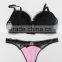 Sexy designer laides bra and panty new design set