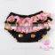 wholesale baby ruffle shorts children's clothing Gold polka dot Baby Bloomer