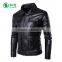 Popular Design Multi Pockets Windproof Western Black Vintage Leather Jacket for Men