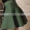 New Design Sexy Hot Teen Girls Umbrella Short Flare Ruffle Knitted Skirt