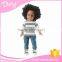 Wholesale Gray And White Stripe 18 Inch American Girl Casual Wear Doll Clothes
