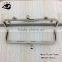Silver metal purse frame,box clutch frame,hard shell clutch bag metal frame