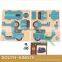 Blue Motorcyle Puzzle Kids Bedroom Toy as Novelty Children's Day Gift