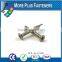 Made in Taiwan Philips Recess Flat Head Countersunk Self Drilling Screw Stainless Steel of Carbon Steel Zinc Plated orPhosphated