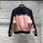New Design Spring Autumn Women Fashion Polyester Satin Baseball Bomber Jacket
