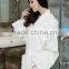 Microfiber hotel white bathrobes