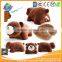 two in one plush pillow with U shape pillow