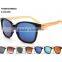 fashion UV400 natural bamboo sunglasses PC frame AC smoke lenses sunglasses RT8809
