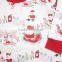 Sexual girls and boy image children outfits 100% cotton ruffles baby girl outfits clothing newborn christmas pajamas