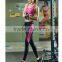 factory sell women black sport legging stretch tight yoga pant