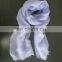 Manufacturer many colors woven pattern light weight pure 100%cashmere stoles