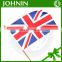 johnin factory sales cheap and hot selling cotton hand flag