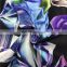 China Wholesale Natural Flower Print Satin Silk 100%Silk Crepe Satin Fabric