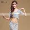 T-5121 Fashion Sexy 3pcs Milk Silk Belly Dance Costumes