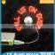 Summer promotion advertise soft pvc wing with led light message mini usb fan 12v