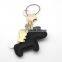 Good quality carton cute horse design leather key chain