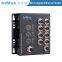 InMax M508B 24V 1000M X-code 8 Port M12 Railway Gigabit Industrial Ethernet Switch