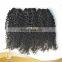 Natural color Brazilian 100% Human hair afro curly hair extension weft