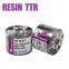 Zebra digital label printing wax resin golden white silver thermal transfer ribbon printer