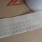 Clear n0-napped loop nylon fastener tape silk-screen logo print for sports equipment
