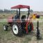 35hp 4wd farm tractor with backhoe loader, front end load