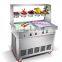 High Quality Best Price rolled ice cream machine Thai rolls 50cm pan fry ice cream machine