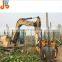 China manufactured telescopic wheel loader root ball digging tree