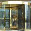  High quality automatic revolving stainless steel hotel door