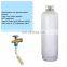 DOT approved 47kg empty steel propane gas cylinder